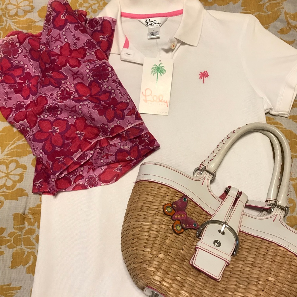 🇺🇸 MEMORIAL DAY SALE! NWT shrunken polo white